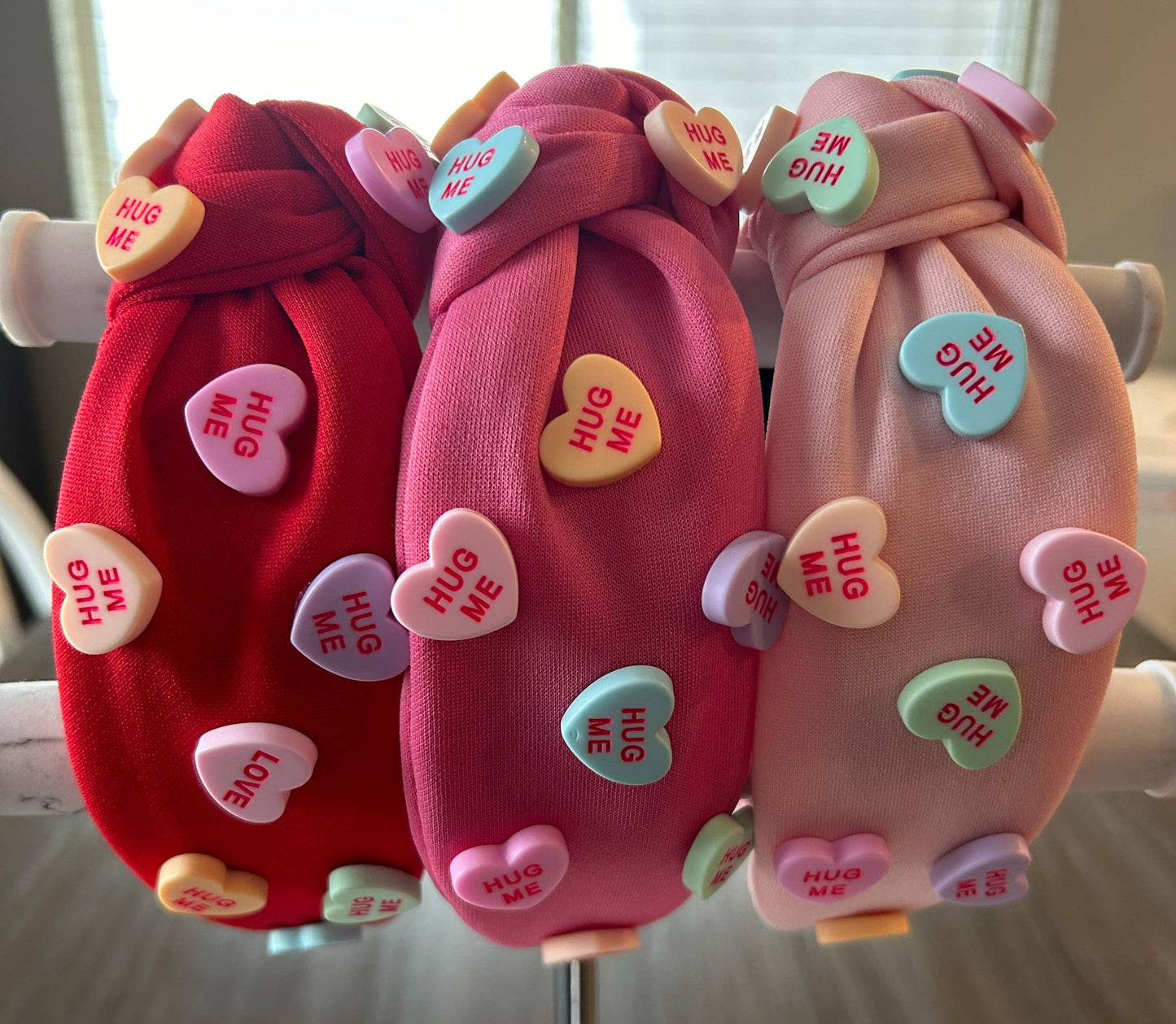 Valentine's Conversation Hearts Headbands