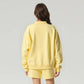 Unisex Cozy Fleece Half-High Neck Sweatshirt