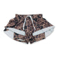 Black bow kids girls summer active shorts