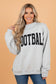 PRETTY BASH GAMEDAY/FOOTBALL Reversible Sweatshirt