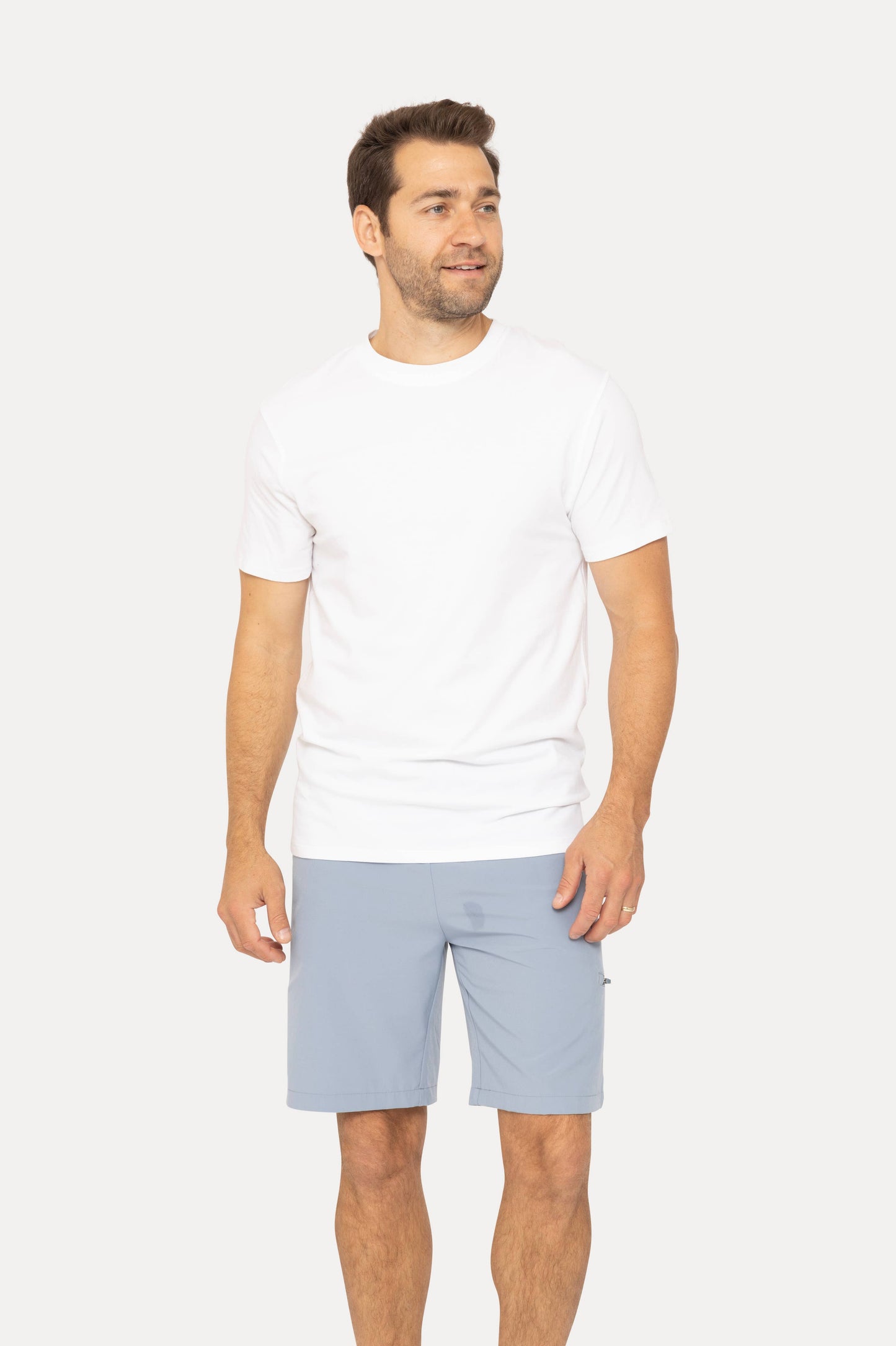 Pima Cotton Blend Short Sleeve Tee