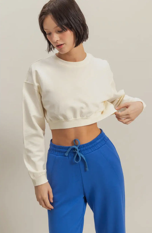 Crop It Sweater