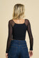 53705 - OVERLAP JERSEY LONG SLV TOP