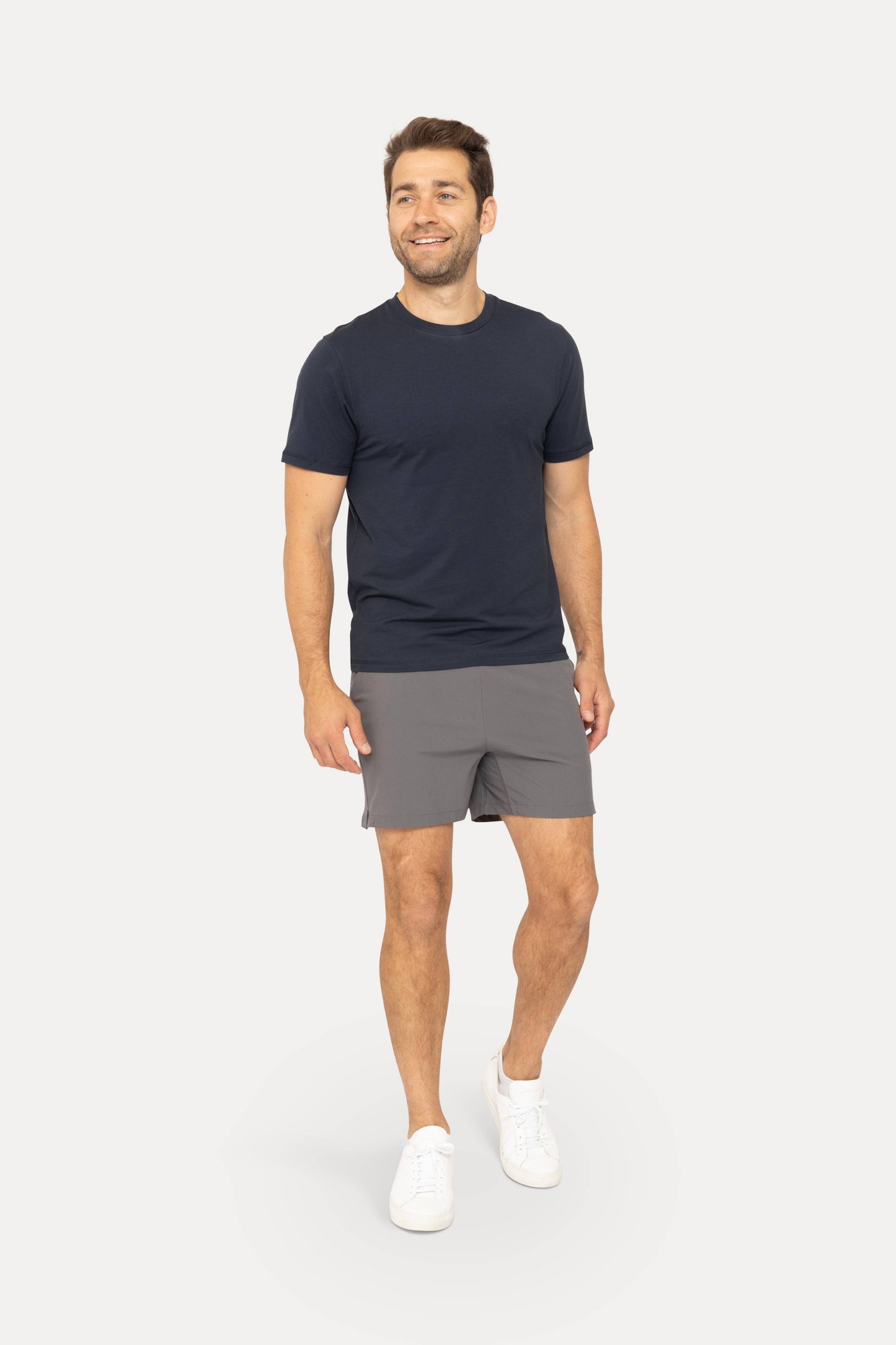 Pima Cotton Blend Short Sleeve Tee