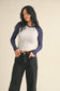 Y2K Raglan Long Sleeve Tee