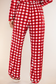 Christmas Plaid Print Shirt and Pants Pajama Set