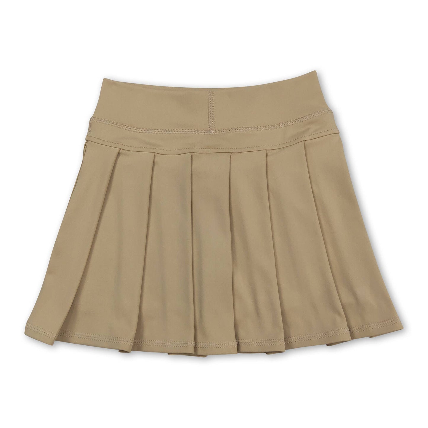 Black high waist kids girls summer activewear skorts