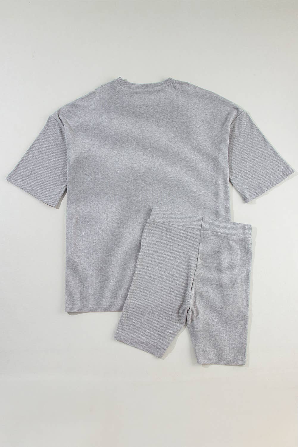 Oversized Loose Tee and Skinny Shorts Set (S-2XL)