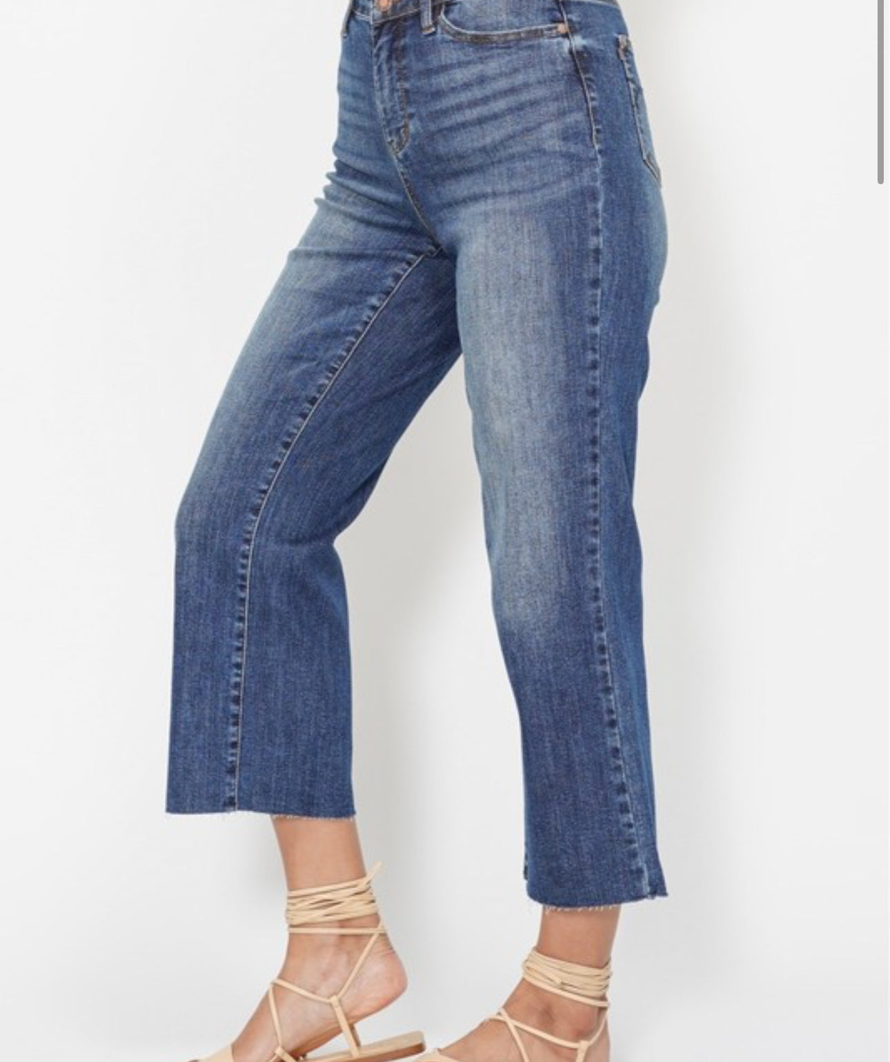 High Waisted Crop Judy Blue