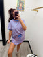 Striped Skort Set