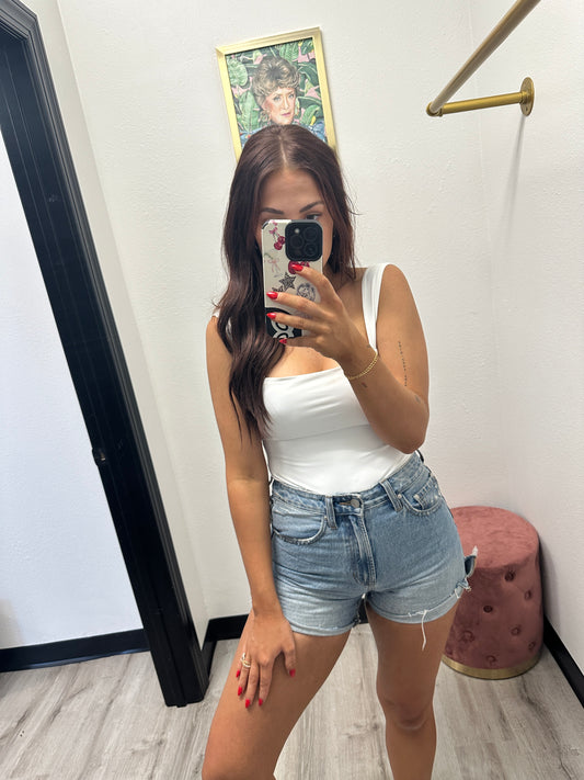 Open Tie Back Bodysuit