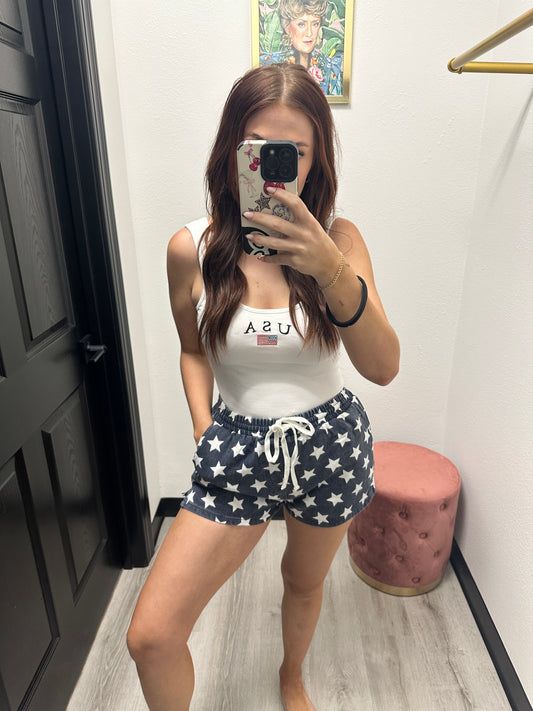 USA Ribbed Bodysuit