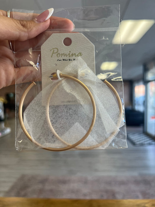 Big Gold Hoops