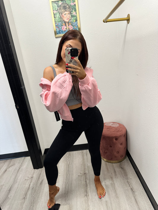 No Front Seam Leggings - Black