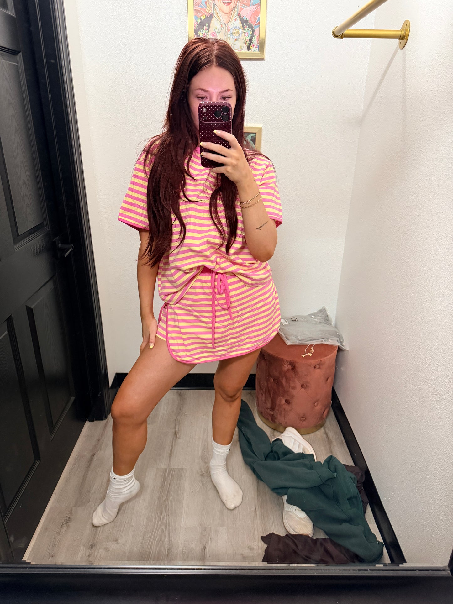 Striped Skort Set PRE ORDER