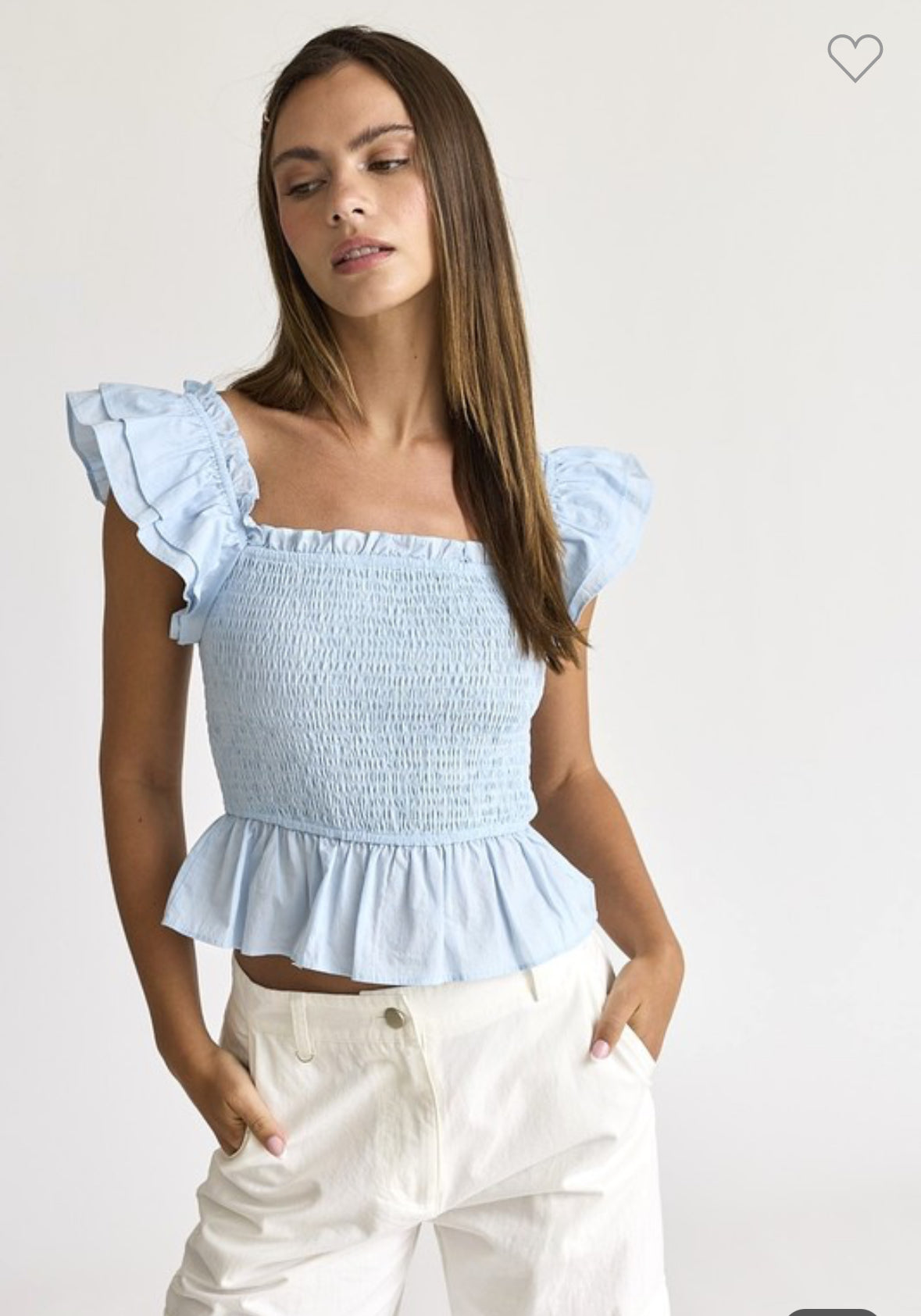 Riley Ruffle Top