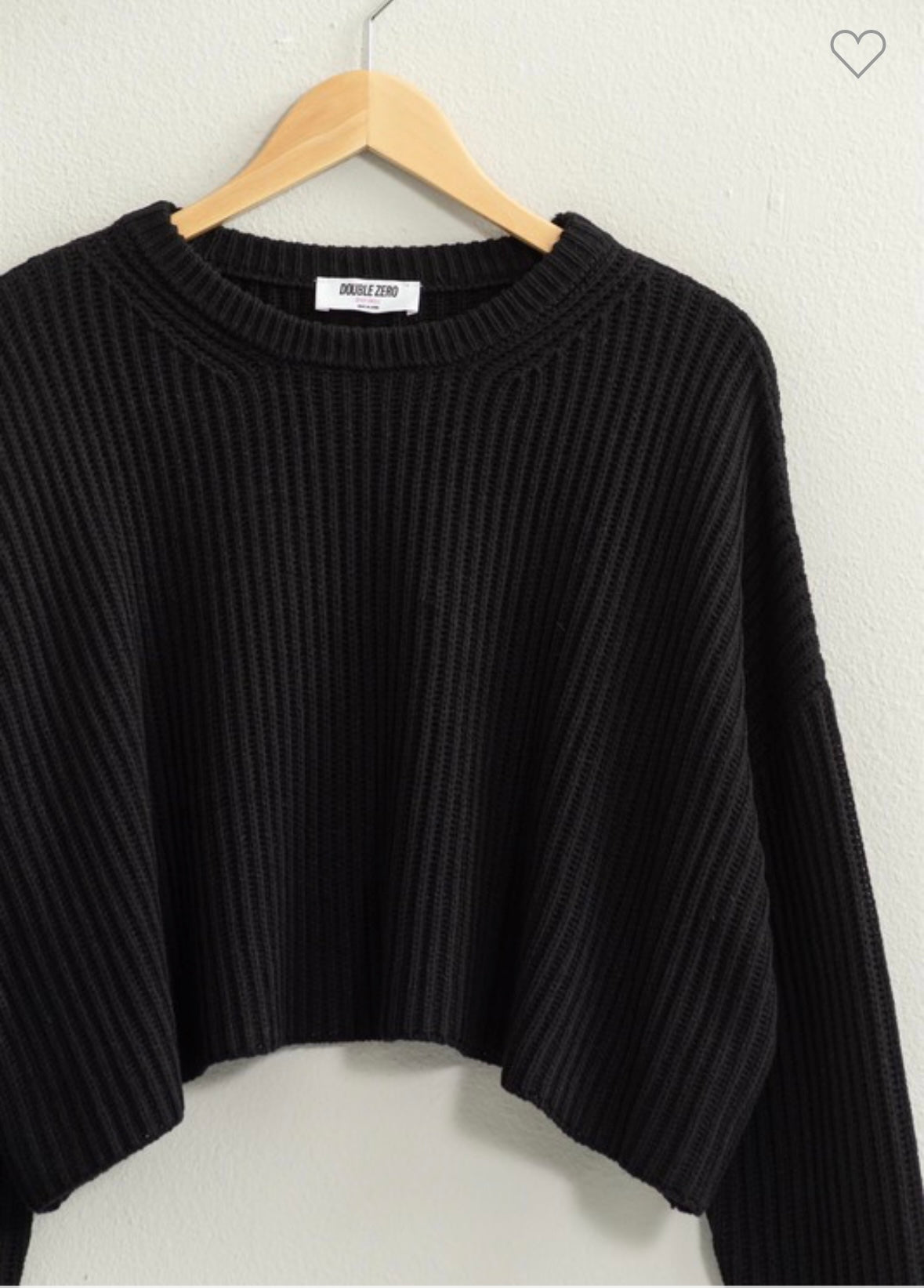 Crew Cropped Knit