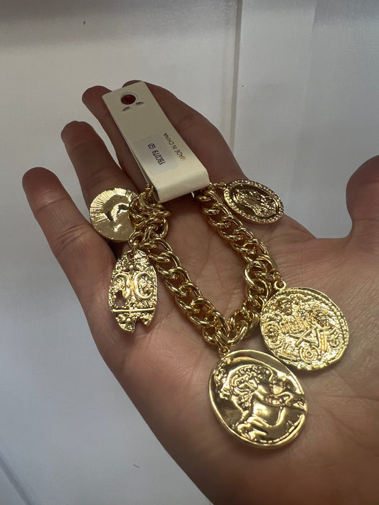Gold Charm Bracelet