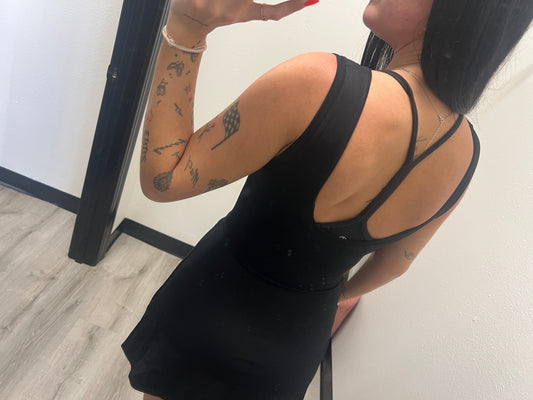 Front Wrap Tie Front Dress