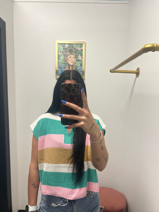 Jade Spring Sweater