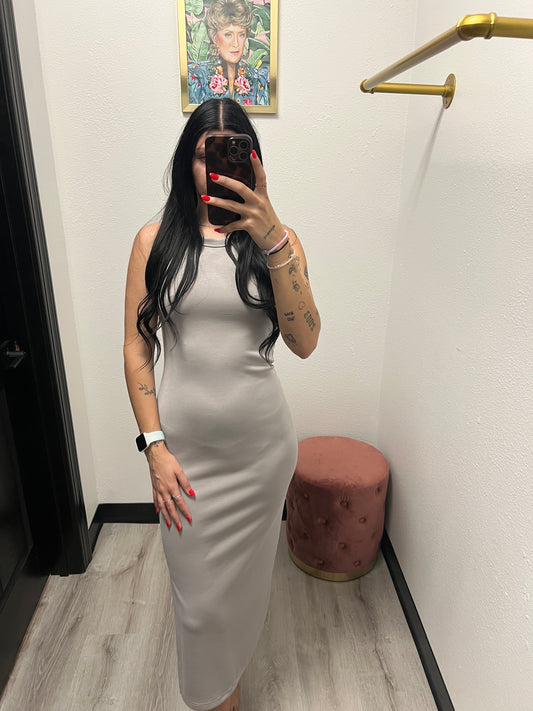 Scuba bodycon dress