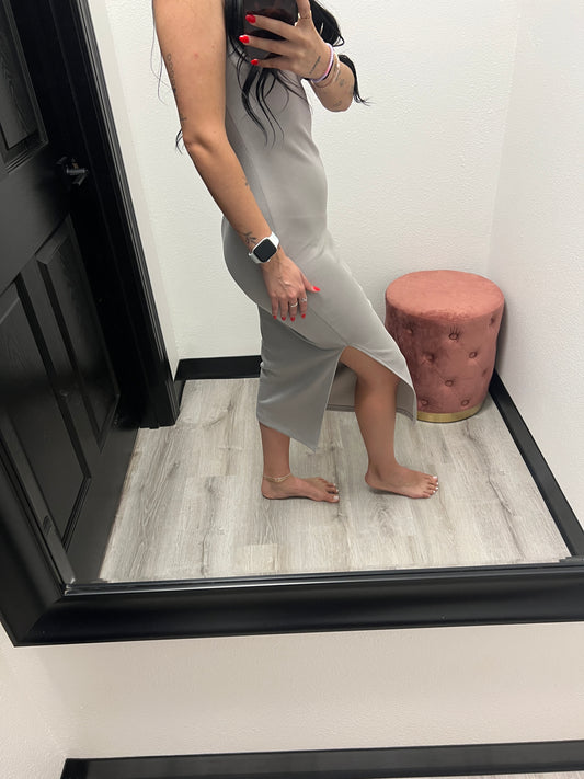 Scuba bodycon dress