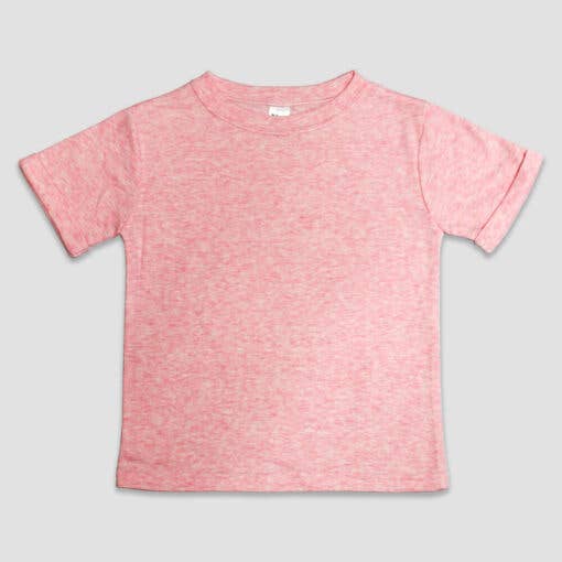 Rolled Cuffed Short Sleeve Kids T-shirt -Laughing Giraffe