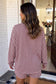 LAS Striped Oversized Pocket Crew Neck Lounge Set (S-XL)