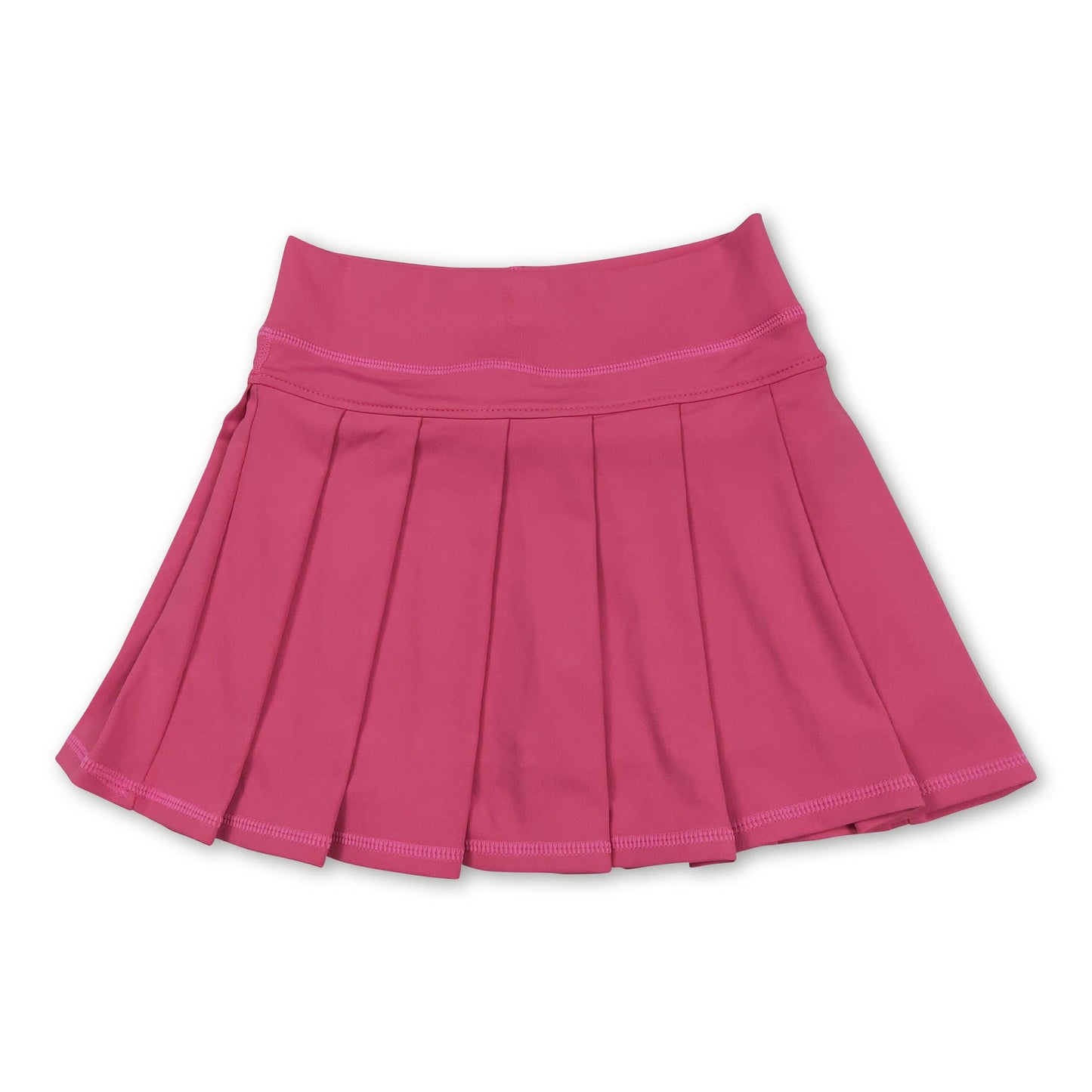 Black high waist kids girls summer activewear skorts
