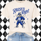 Retro Raised Right T-Shirt | Any Mascot • Any Color