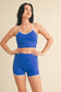 Contrast Crop Tank