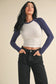 Y2K Raglan Long Sleeve Tee