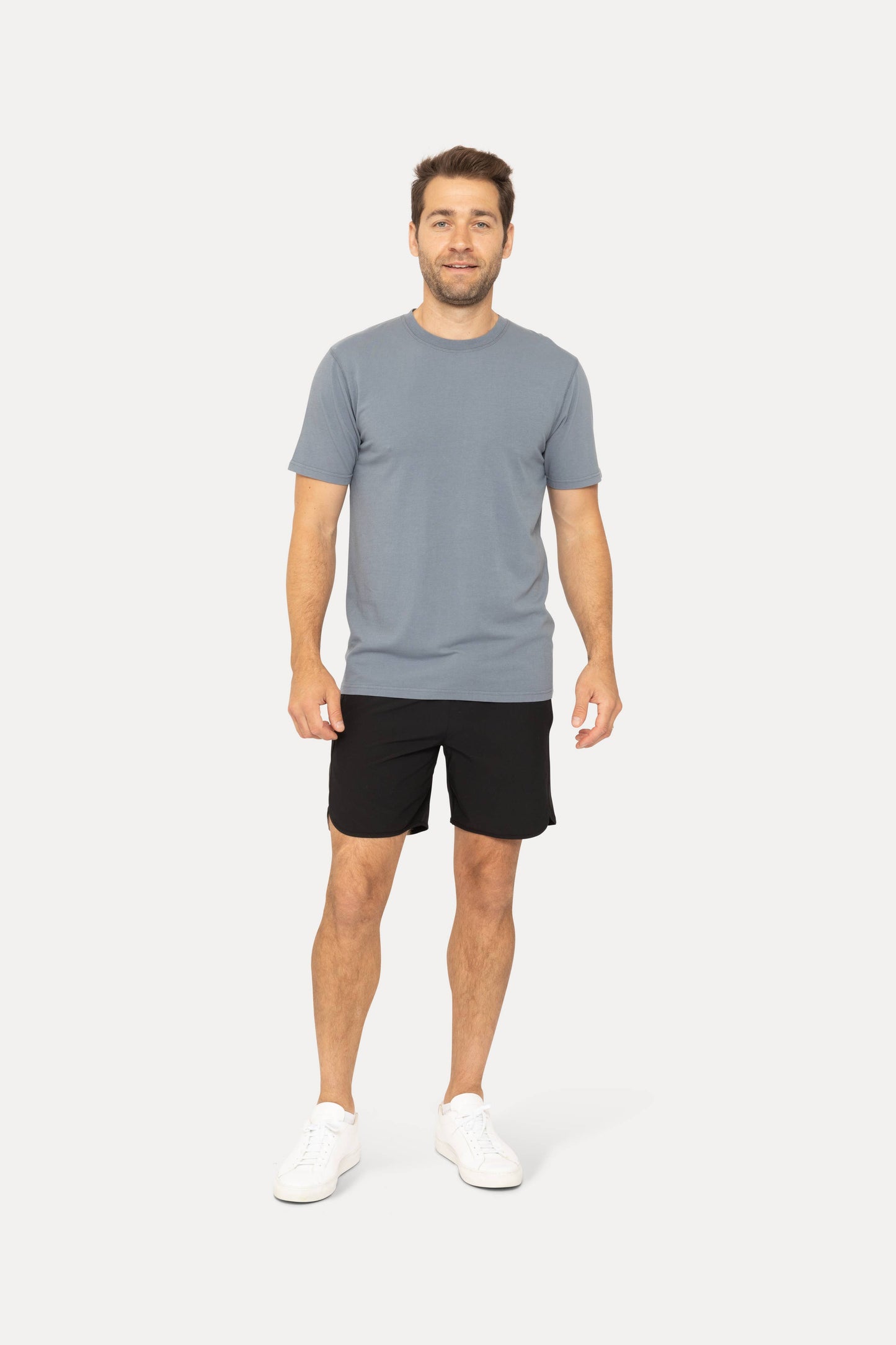 Pima Cotton Blend Short Sleeve Tee