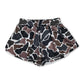 Black bow kids girls summer active shorts
