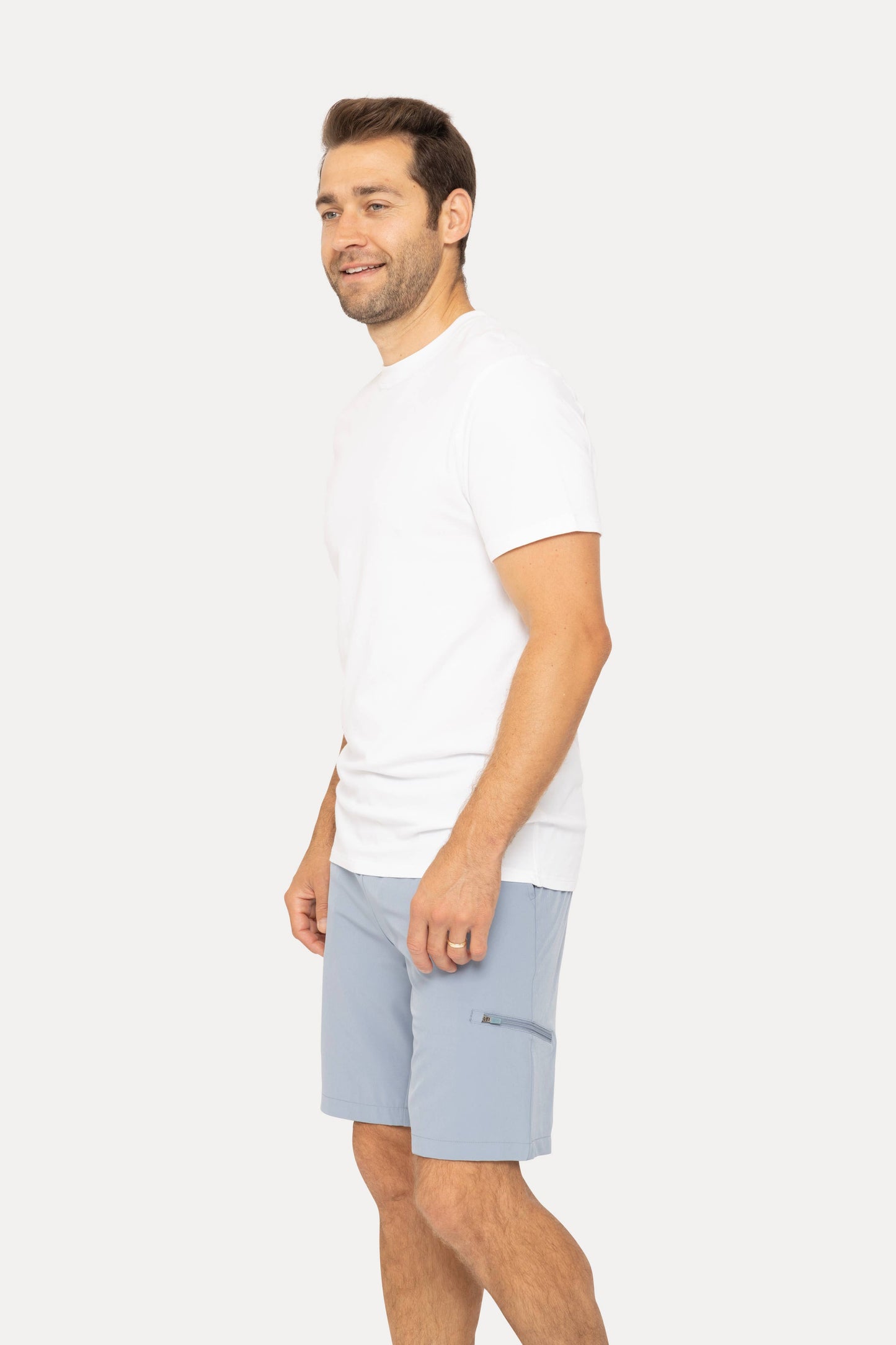 Pima Cotton Blend Short Sleeve Tee