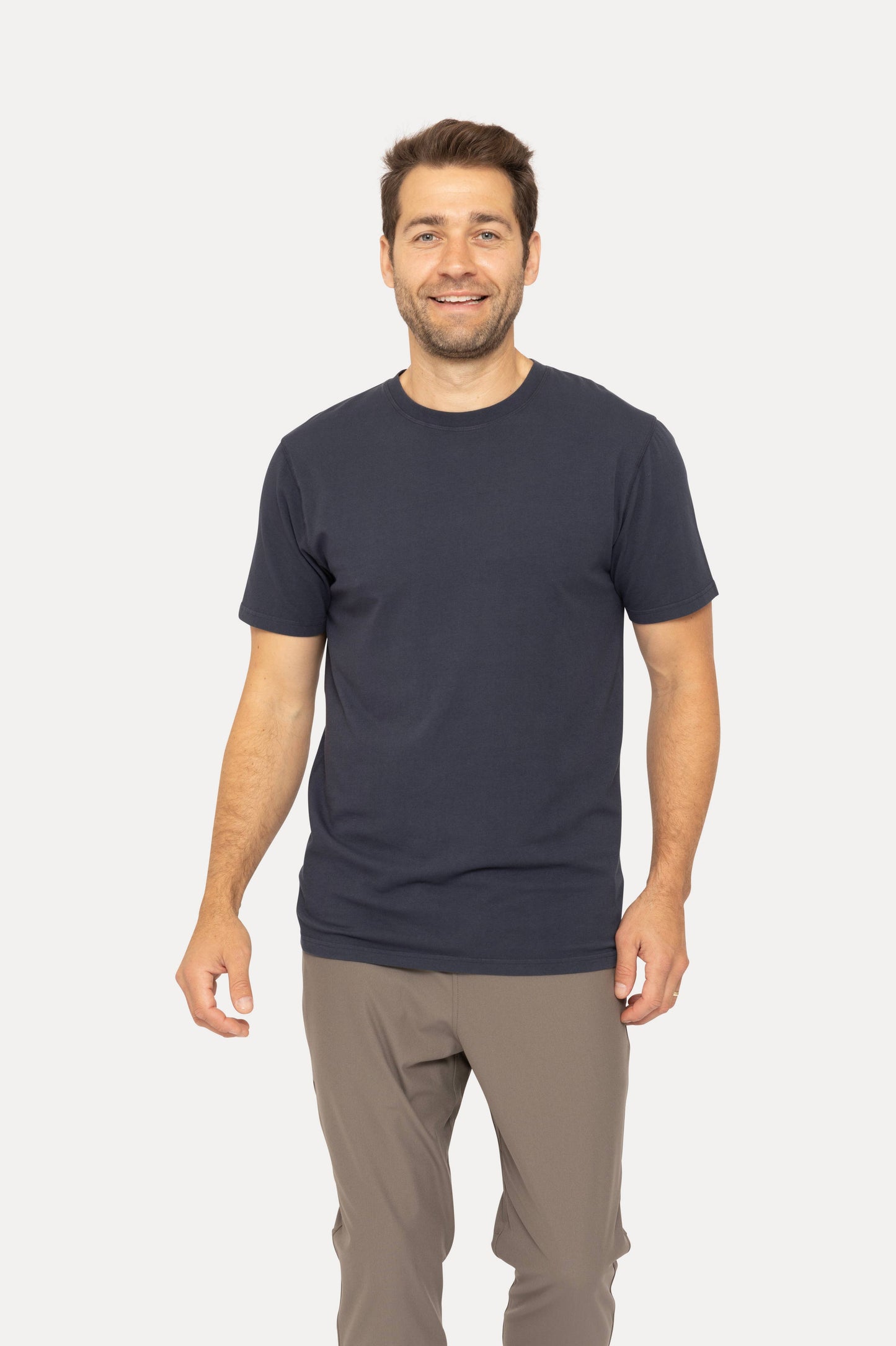 Pima Cotton Blend Short Sleeve Tee