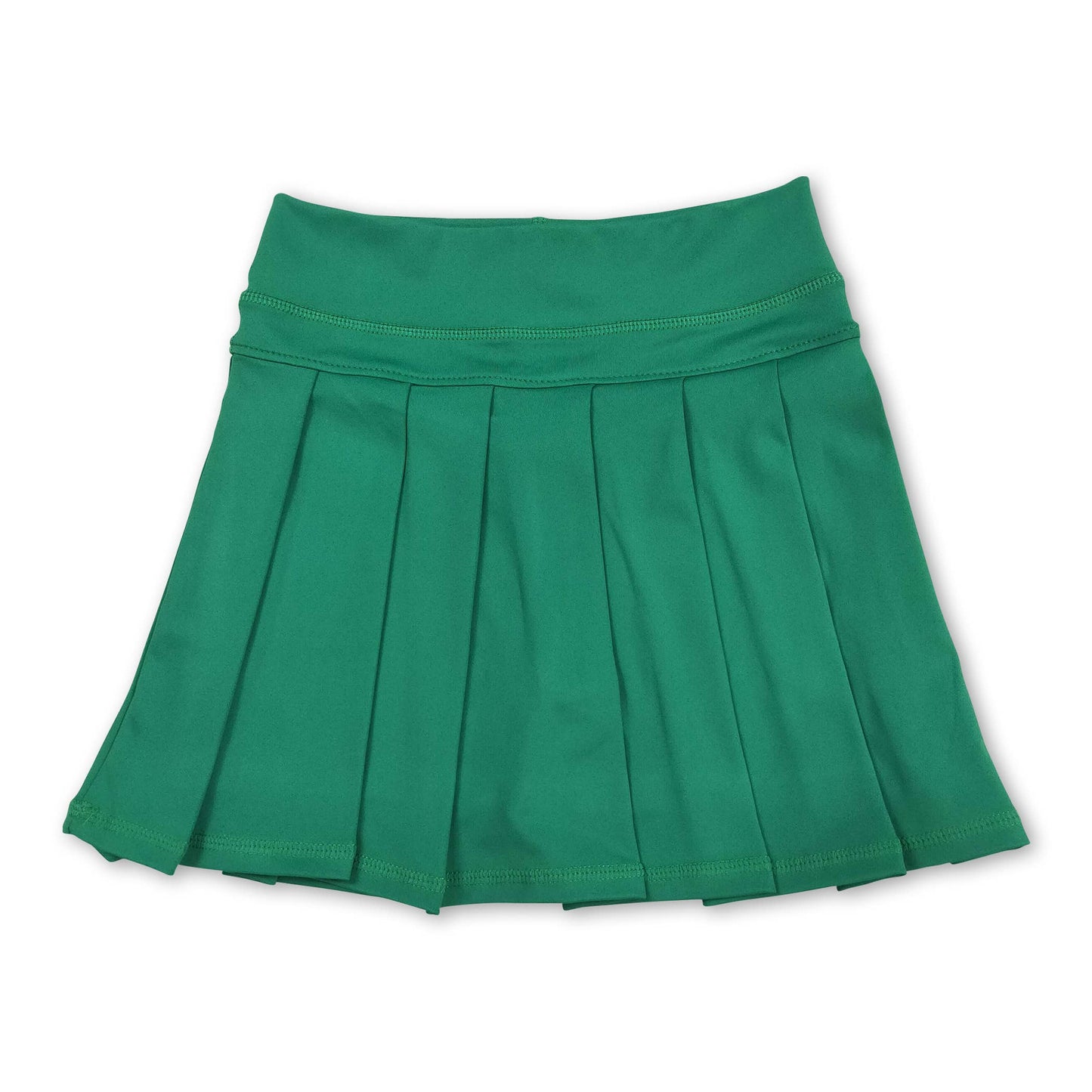 Black high waist kids girls summer activewear skorts