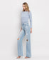 90'S VINTAGE SUPER HIGH RISE FLARE JEANS T5346