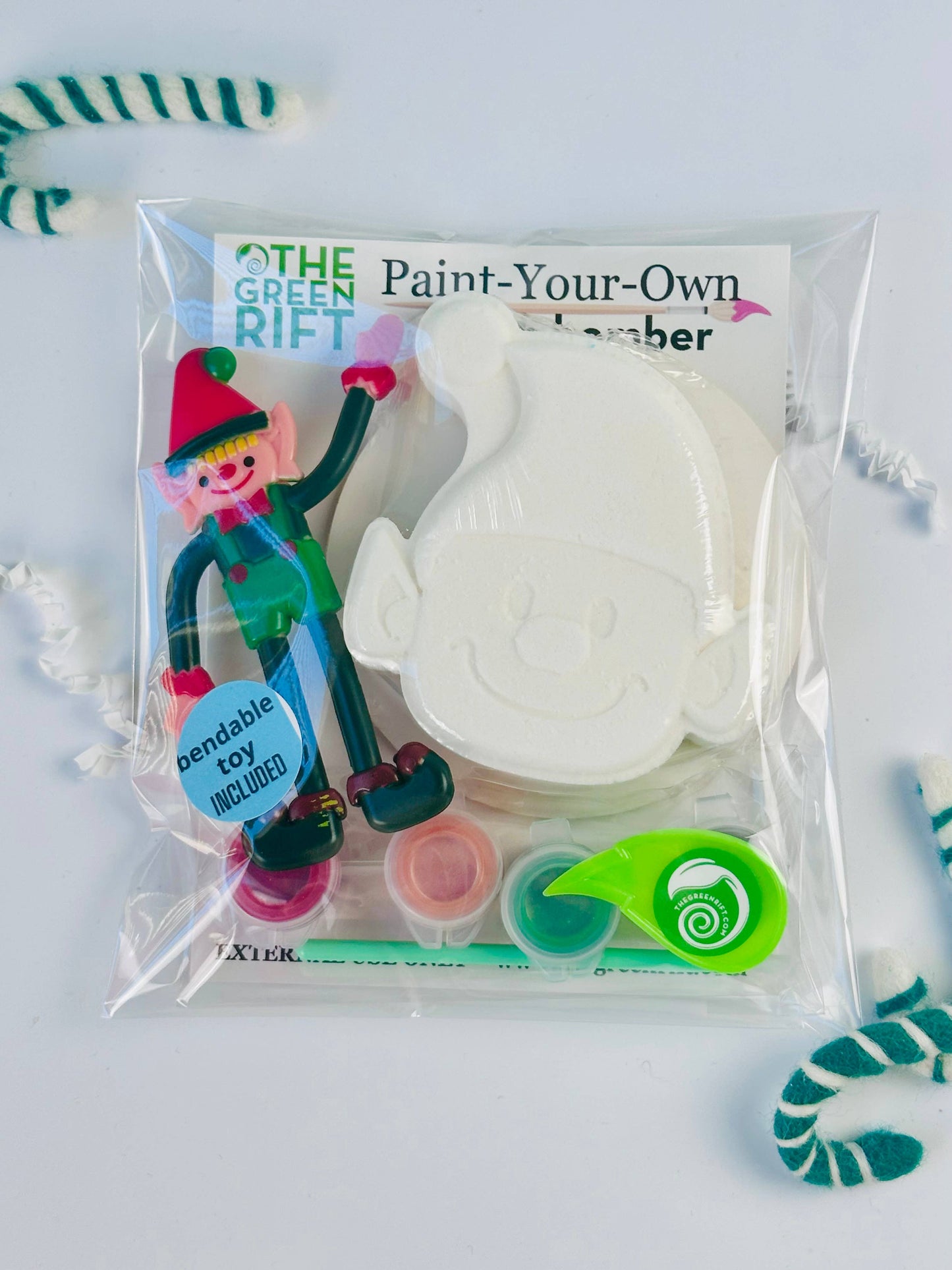 BOY Elf Bath Bomb Paint-Your-Own Set, Holiday, Seasonal