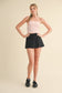 Side Slit A-Line Skort