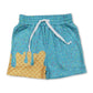 Black ice cream sprinkle baby kids summer team shorts