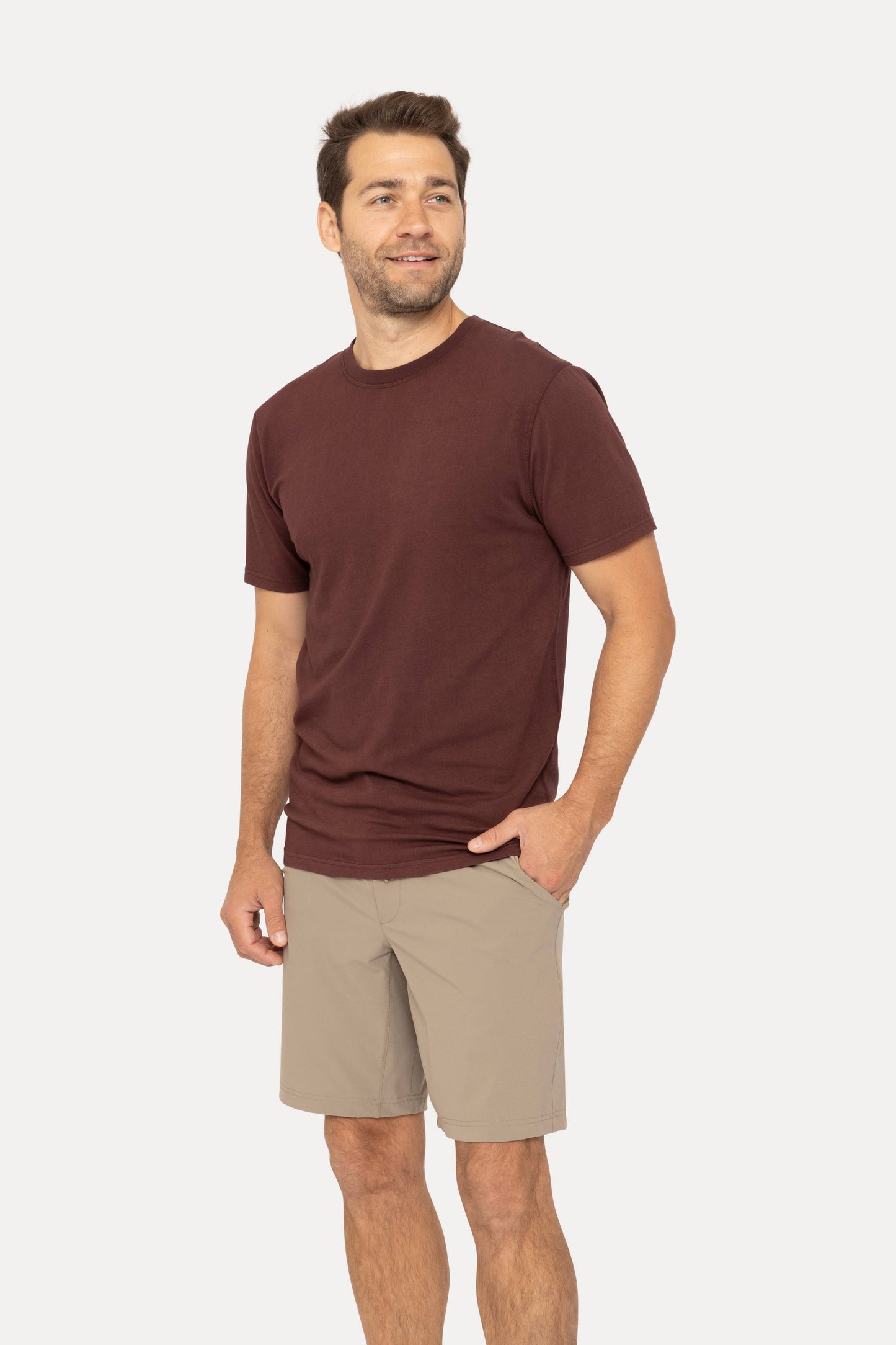 Pima Cotton Blend Short Sleeve Tee