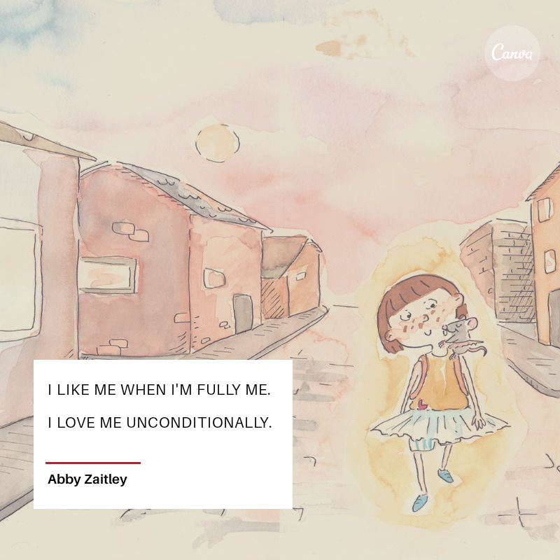 I like me and I love me - self-love picture book - paperback
