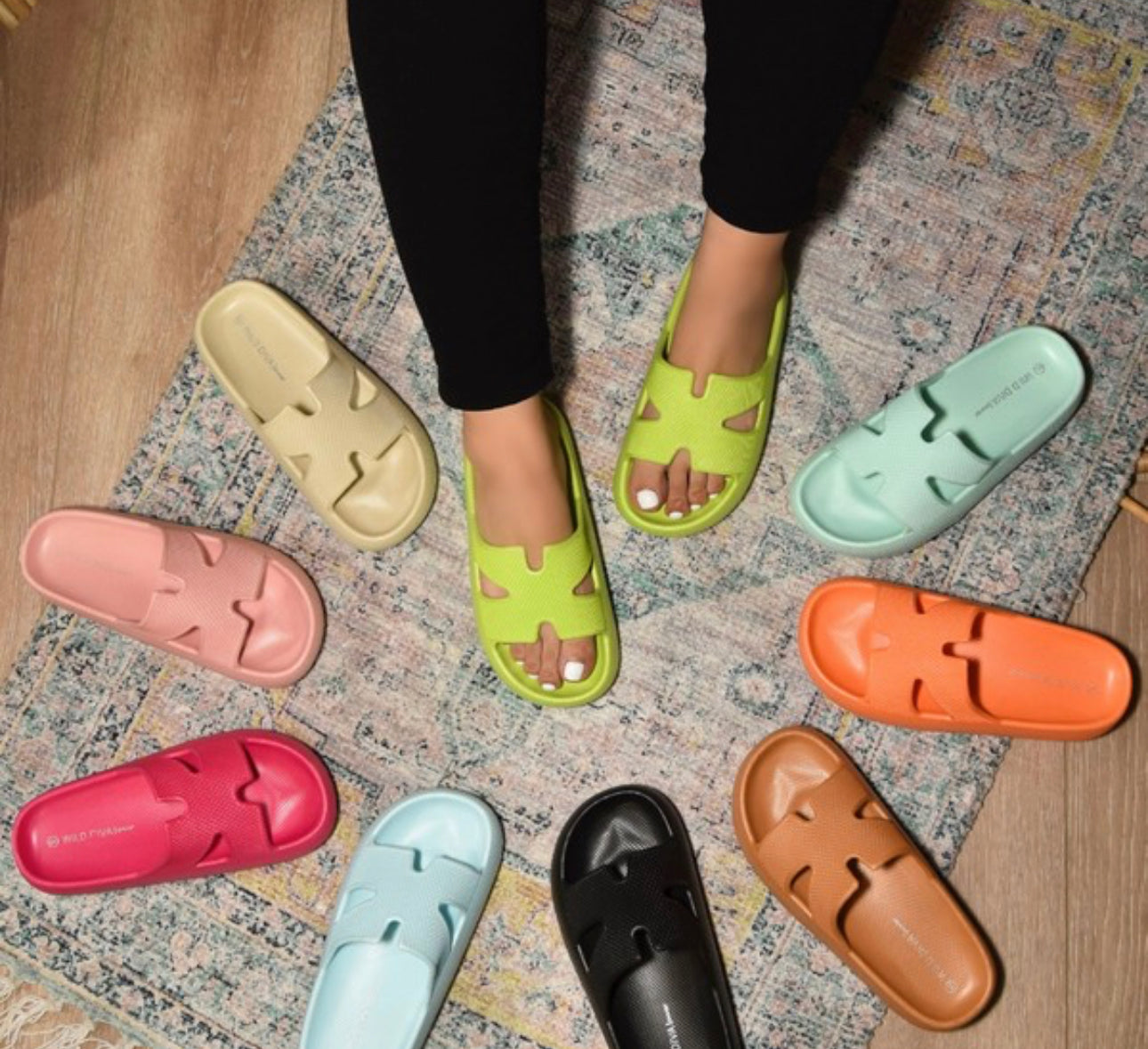 Open Toe Slides