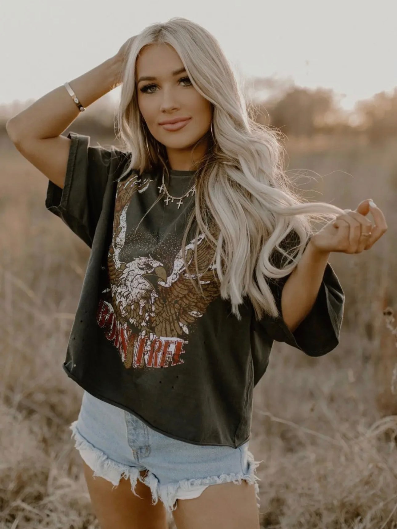 Eagle Crop Distressed