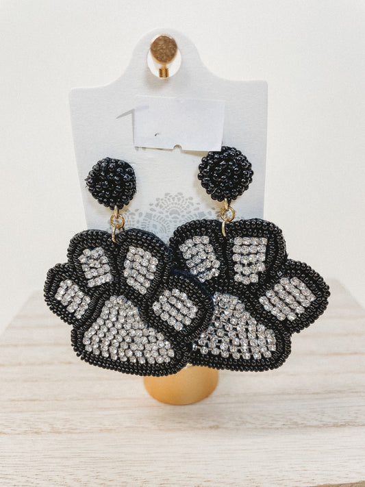 Paw Print Earrings