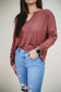 Marsala Long Sleeve (Plus Size Available)