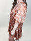 Fall Floral Dress