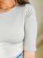 Ribbed Bodysuit