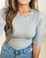 Ribbed Bodysuit